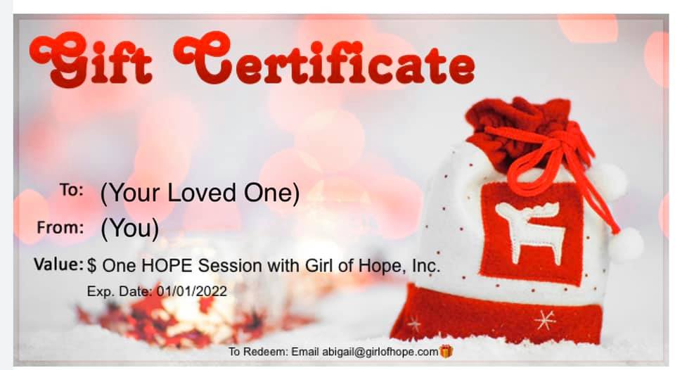 Gift Certificate - Present