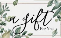 Gift Certificate Leaves